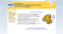 Desktop Screenshot of bds-duesseldorf.de